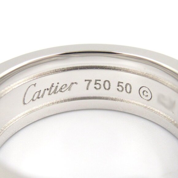 CARTIER 18k White Gold Ring - Picture 5 of 8
